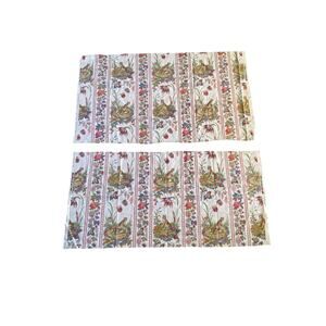 Scalamandre "Bengal Stripe" fabric vintage swatch light weight